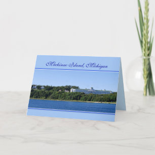 Mackinac Insel, Michigan, Karte