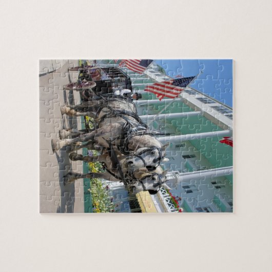 Mackinac Insel-Wagen-Fahrt - 8x10 - PC 110 Puzzle (Horizontal)