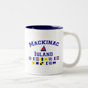 Mackinac Insel Zweifarbige Tasse
