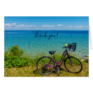 Mackinac Island Bike Danke Karte