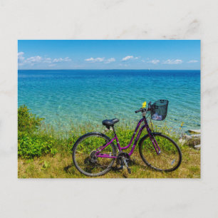 Mackinac Island Bike Postkarte