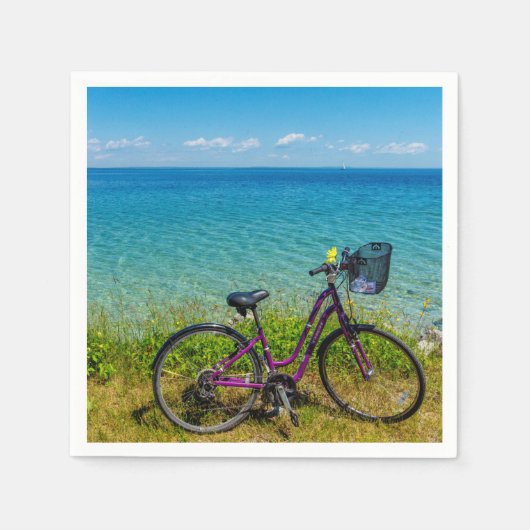 Mackinac Island Bike Serviette (Vorderseite)