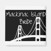 Mackinac Island Bride Magnet (Vorne)