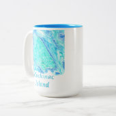 Mackinac Island Coffee Mug Zweifarbige Tasse (Vorderseite Links)