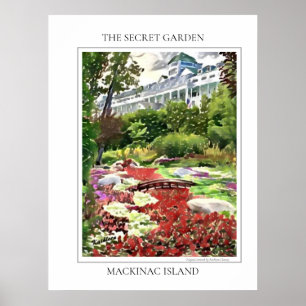 Mackinac Island Der Geheimgarten Poster