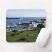 Mackinac Island & Harbour, Michigan Mousepad (Mit Mouse)