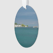 Mackinac Island Harbour Ornament (Vorderseite)