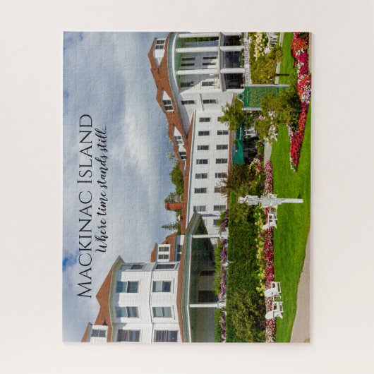 Mackinac Island Hotel Mackinac Island Puzzle (Vertikal)