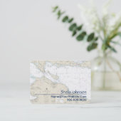 Mackinac Island Michigan Authentisches Schönheitsd Visitenkarte (Stehend Vorderseite)