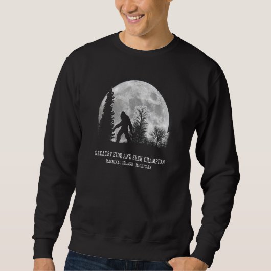 Mackinac Island Michigan Beste Hide and Seek Sweatshirt (Vorderseite)