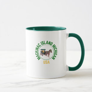 Mackinac Island Michigan Heimat Kaffee Tasse