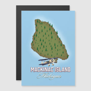 Mackinac Island Michigan Karte