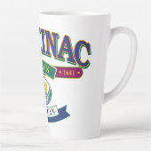 Mackinac Island Michigan Milchtasse (Rechts)