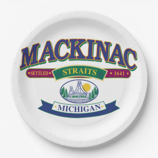 Mackinac Island Michigan Pappteller