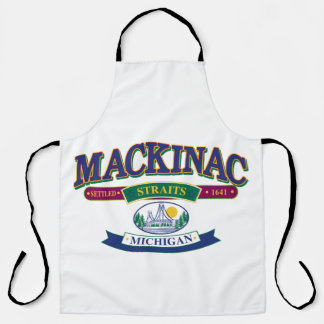 Mackinac Island Michigan Schürze