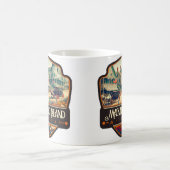 Mackinac Island, Michigan | VINTAG Kaffeetasse (Mittel)