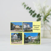Mackinac Island Postkarte (Stehend Vorderseite)