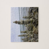 Mackinac Island Rock Cairn Collection - 8 x 10 Zol Puzzle (Vertikal)