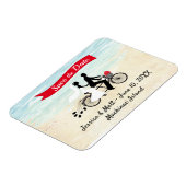 Mackinac Island Save the Date Magnet (Linke Seite)