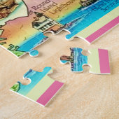 Mackinac Island Sehenswürdigkeiten Postkarte Puzzle (Seite)