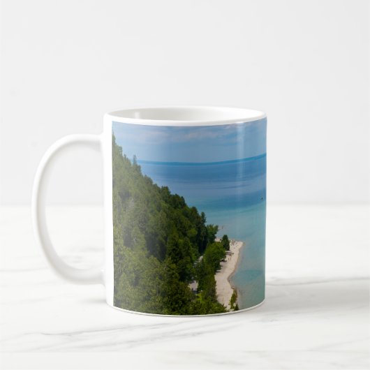 Mackinac Island Skyview Kaffee Tasse (Links)