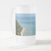 Mackinac Island Skyview Mattierte Tasse (Vorderseite Links)