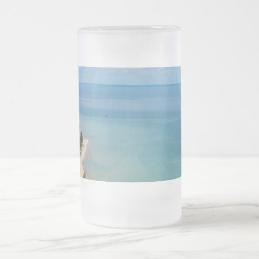 Mackinac Island Skyview Mattierte Tasse (Mittel)