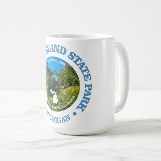 Mackinac Island SP Kaffeetasse (VorderseiteRechts)