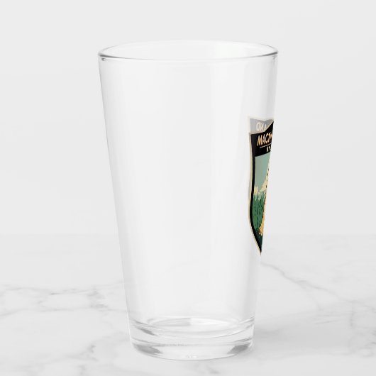 Mackinac Island Staat Park Michigan Sugar Loaf Glas (Rechts)