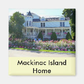 Mackinac Island Zuhause Magnet (Vorne)