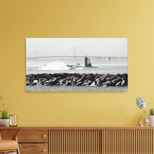 Mackinac Leinwanddruck (Insitu (Wohnzimmer))