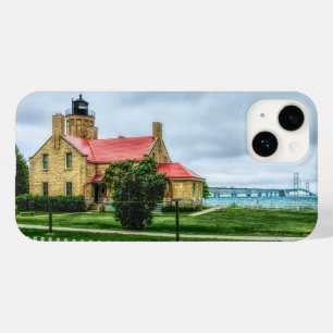 Mackinac Light and Bridge Case-Mate iPhone 14 Hülle