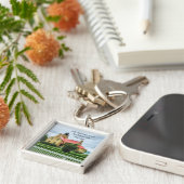 Mackinac Light and Bridge Schlüsselanhänger (Seite)