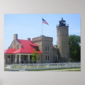 Mackinac Lighthouse Poster (Vorne)