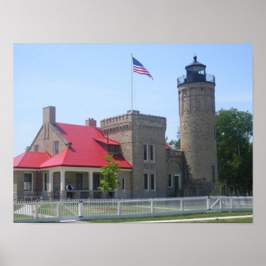 Mackinac Lighthouse Poster (Vorne)