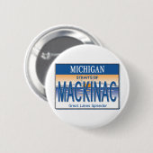Mackinac Lizenz Button (Vorne & Hinten)