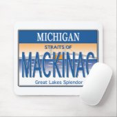 Mackinac-Lizenz Mousepad (Mit Mouse)