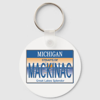 Mackinac-Lizenz Schlüsselanhänger