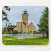 Mackinac Point Light Mousepad (Vorne)