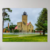 Mackinac Point Light Poster (Vorne)