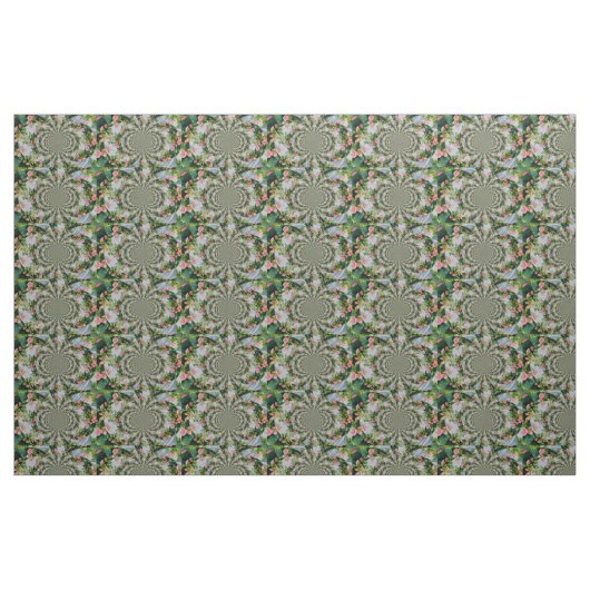 Mackinac Rose mandala Stoff (Fat Quarter (45,7 x 55,9 cm))
