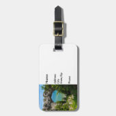 Mackinacs Arch Rock Gepäckanhänger (Vorderseite vertikal)