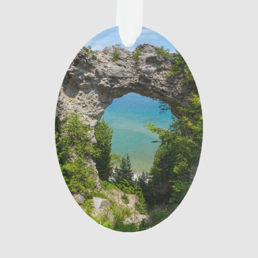 Mackinacs Arch Rock Ornament (Rückseite)