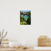 Mackinacs Arch Rock Poster (Küche)