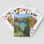 Mackinacs Arch Rock Spielkarten (Rückseite)