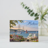 Mackinaw-Ansichtskarte Postkarte (Stehend Vorderseite)