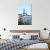 Mackinaw Bridge Leinwanddruck (Insitu (Schlafzimmer))