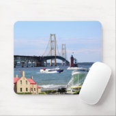 Mackinaw Bridge Mousepad (Mit Mouse)