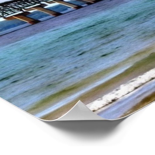 Mackinaw Bridge Poster (Ecke)