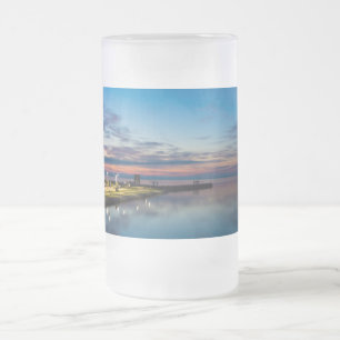 Mackinaw City Dawn Mattierte Tasse